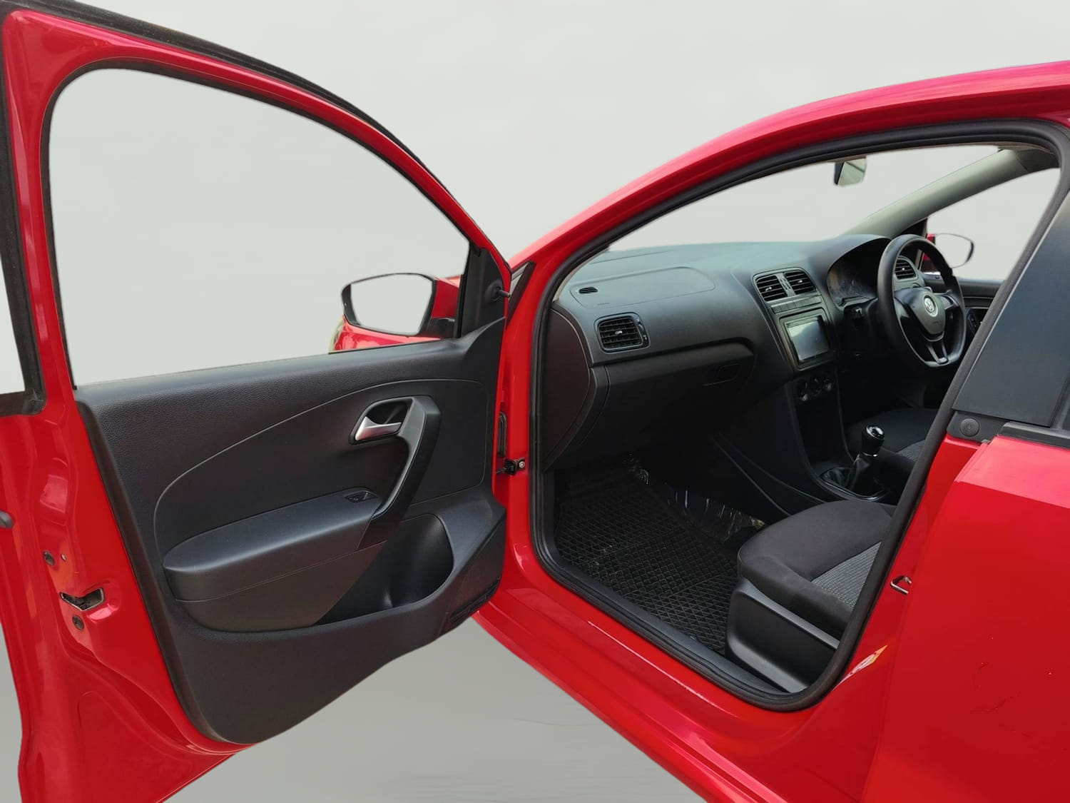 Used 2019 Volkswagen Polo Trendline 1.0L (P) Petrol Manual interior LEFT FRONT DOOR OPEN VIEW