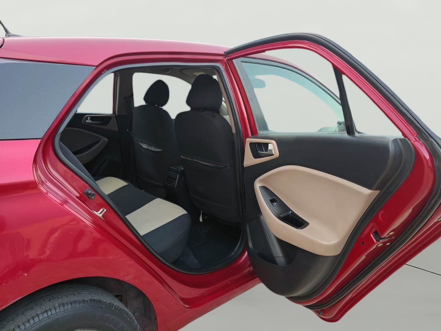 Used 2018 Hyundai Elite i20 Asta 1.2 AT Petrol Automatic interior RIGHT SIDE REAR DOOR CABIN VIEW