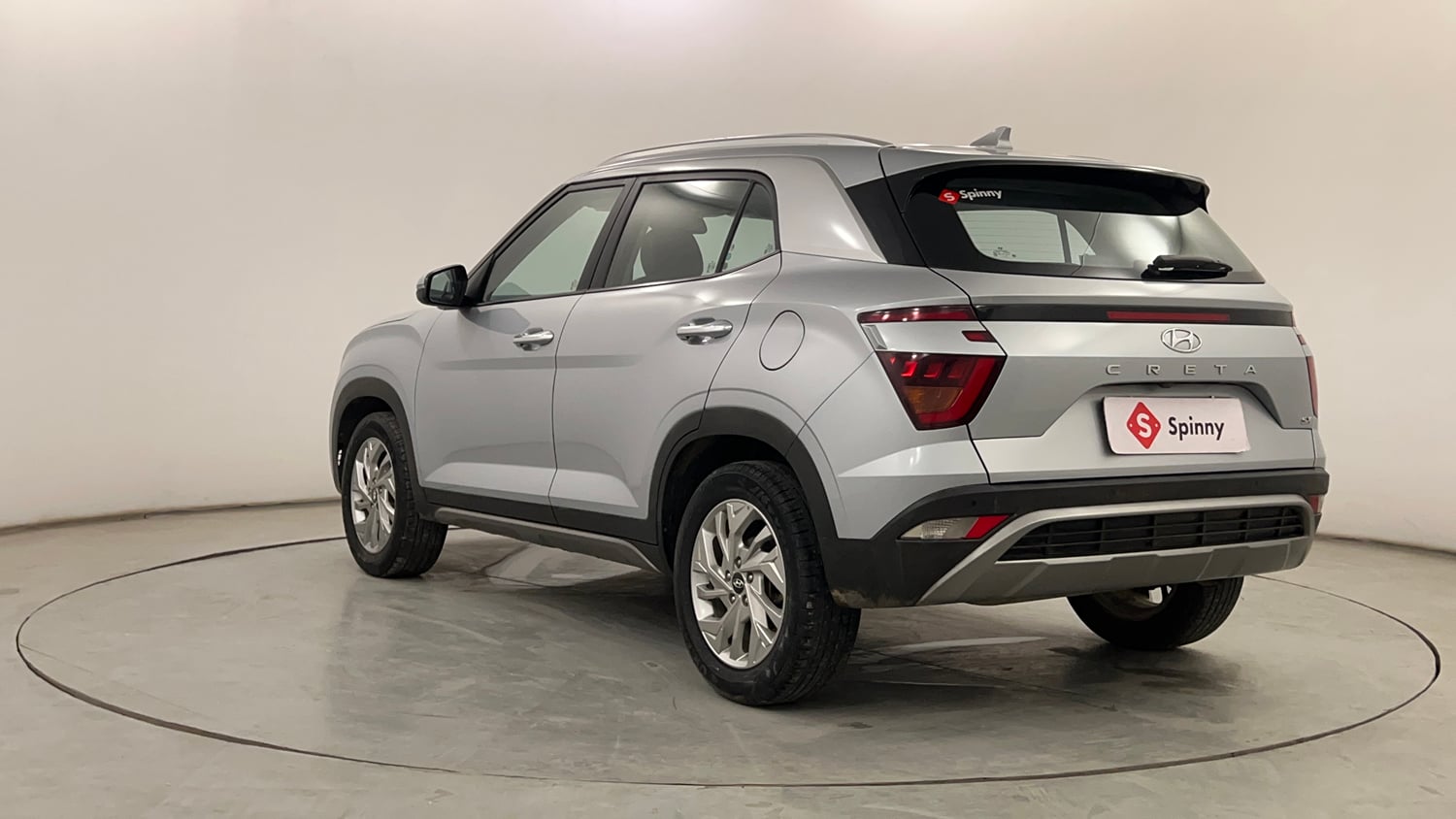 Used 2021 Hyundai Creta SX 1.5 Petrol Petrol Manual exterior LEFT REAR CORNER VIEW