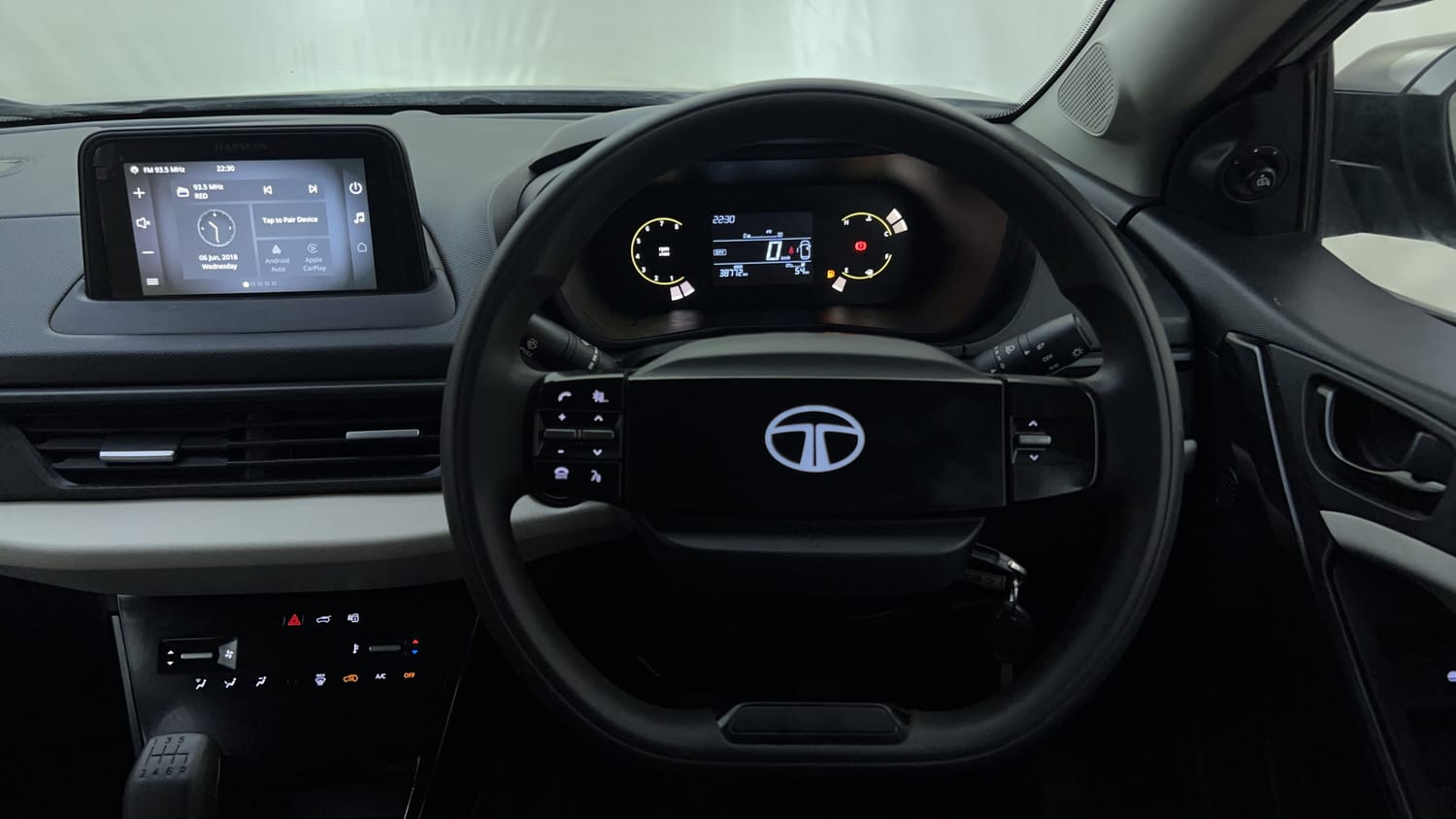 Used 2024 Tata Nexon Pure 1.2 Revotron Petrol 6MT Petrol Manual interior STEERING VIEW