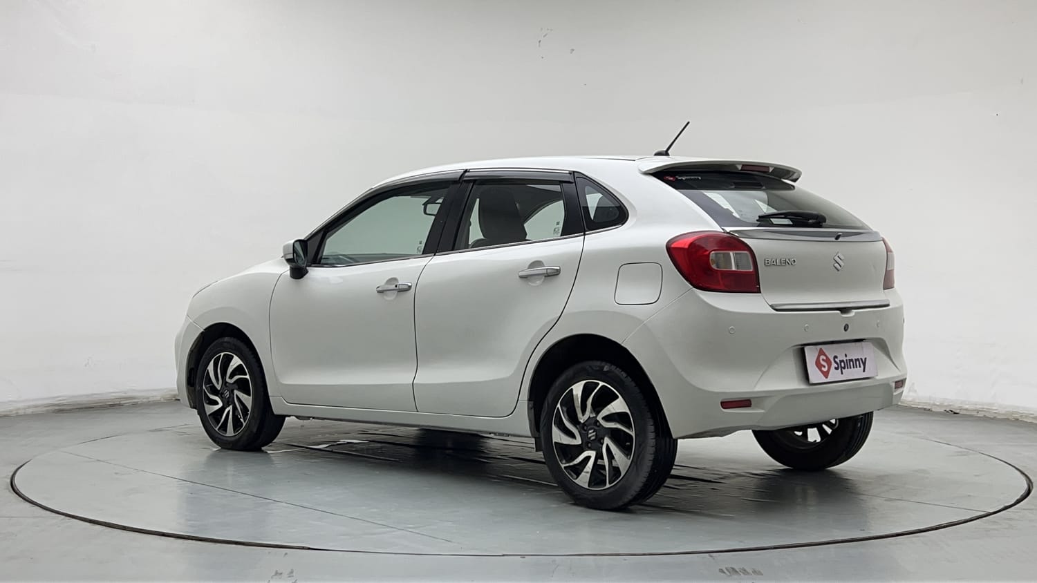 Used 2021 Maruti Suzuki Baleno Zeta Automatic Petrol Automatic exterior LEFT REAR CORNER VIEW