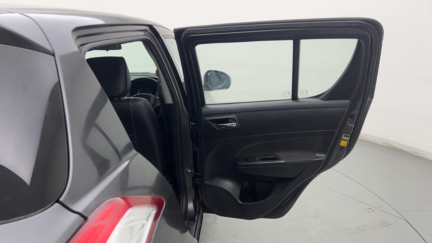 Used 2015 Maruti Suzuki Swift VXi Petrol Manual interior RIGHT REAR DOOR OPEN VIEW