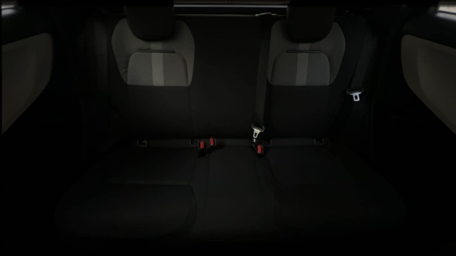 Used 2024 Tata Nexon Pure 1.2 Revotron Petrol 6MT Petrol Manual interior REAR SEAT CONDITION VIEW