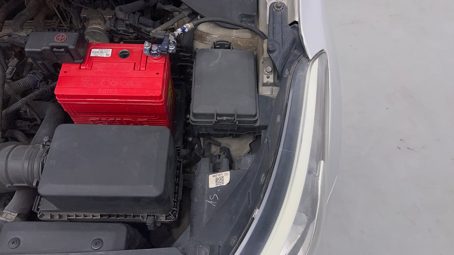 Used 2018 Hyundai Elite i20 Asta 1.2 Petrol Manual engine ENGINE LEFT SIDE VIEW