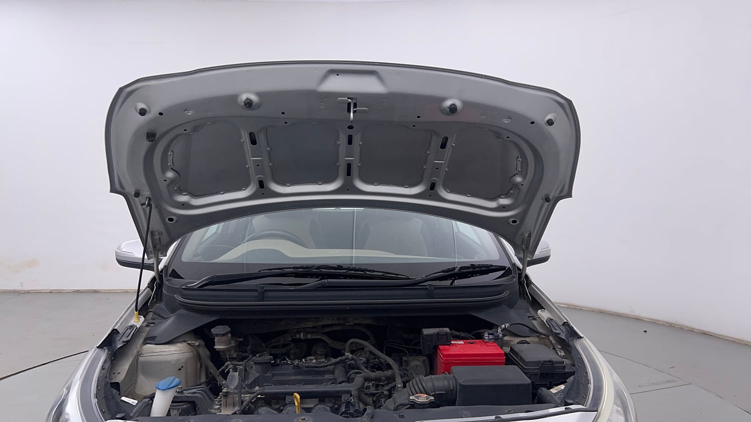 Used 2018 Hyundai Elite i20 Asta 1.2 Petrol Manual engine ENGINE & BONNET OPEN FRONT VIEW