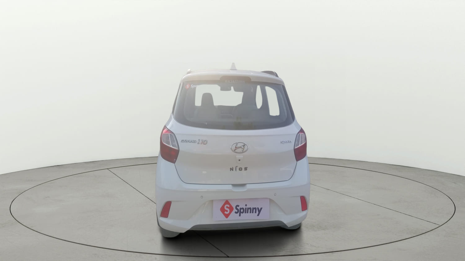 Used 2020 Hyundai Grand i10 Nios Sportz AMT 1.2 Kappa VTVT Petrol Automatic exterior BACK VIEW