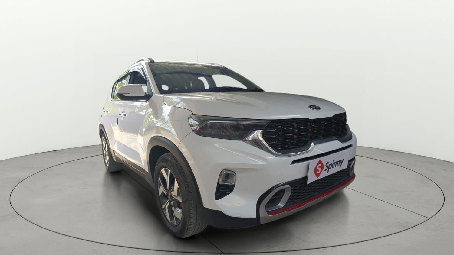 Used 2020 Kia Sonet GTX Plus 1.5 Diesel Manual exterior RIGHT FRONT CORNER VIEW