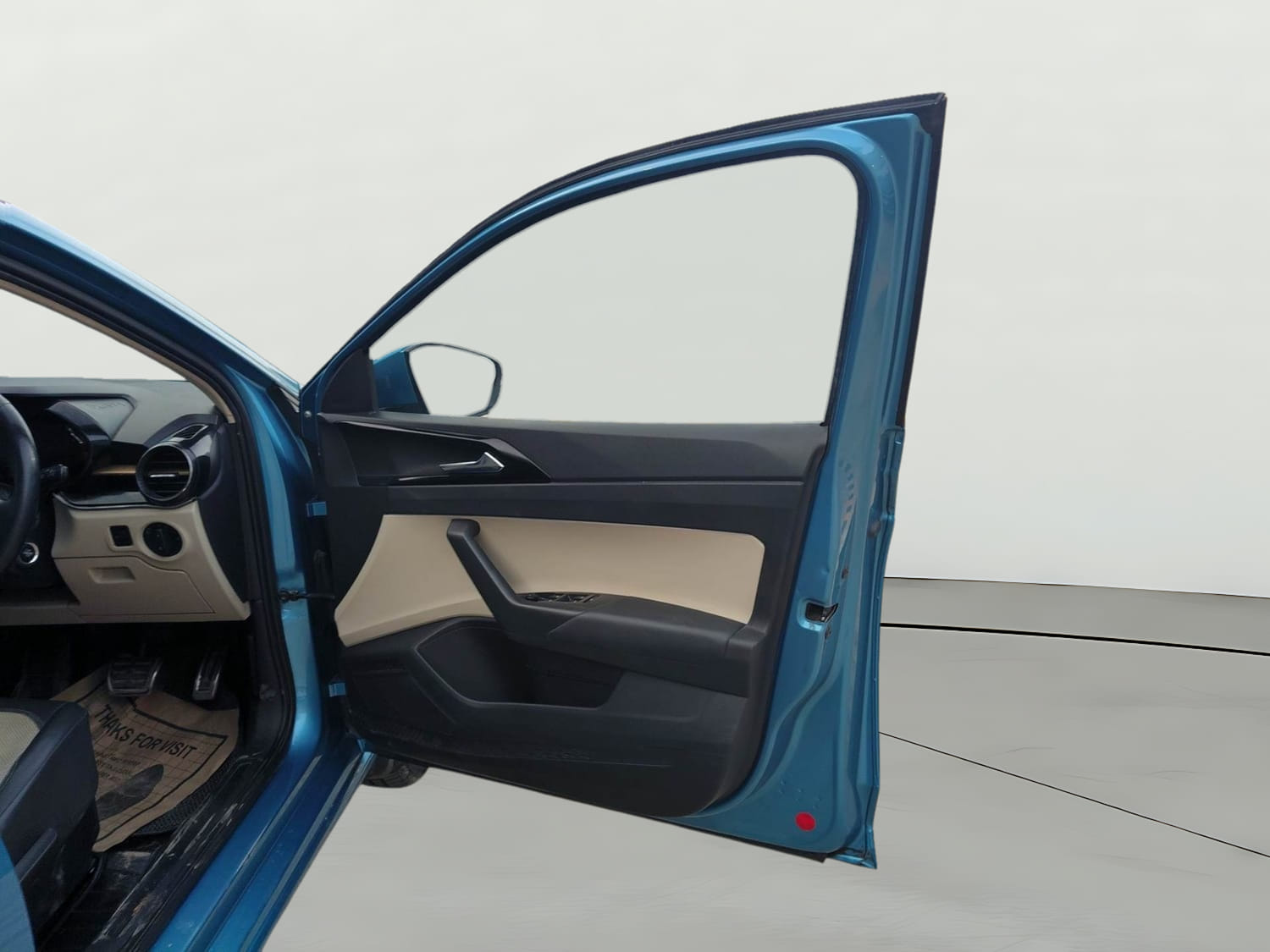 Used 2022 Skoda Slavia Style 1.0L TSI AT Petrol Automatic interior RIGHT FRONT DOOR OPEN VIEW