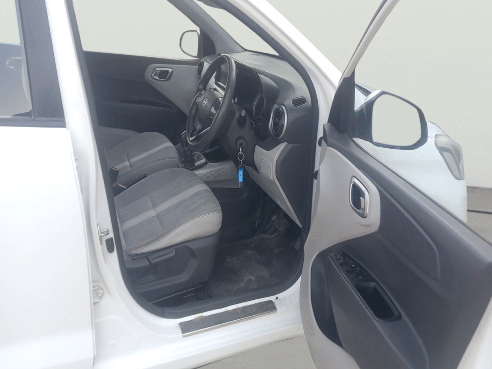 Used 2020 Hyundai Grand i10 Nios Sportz AMT 1.2 Kappa VTVT Petrol Automatic interior RIGHT SIDE FRONT DOOR CABIN VIEW