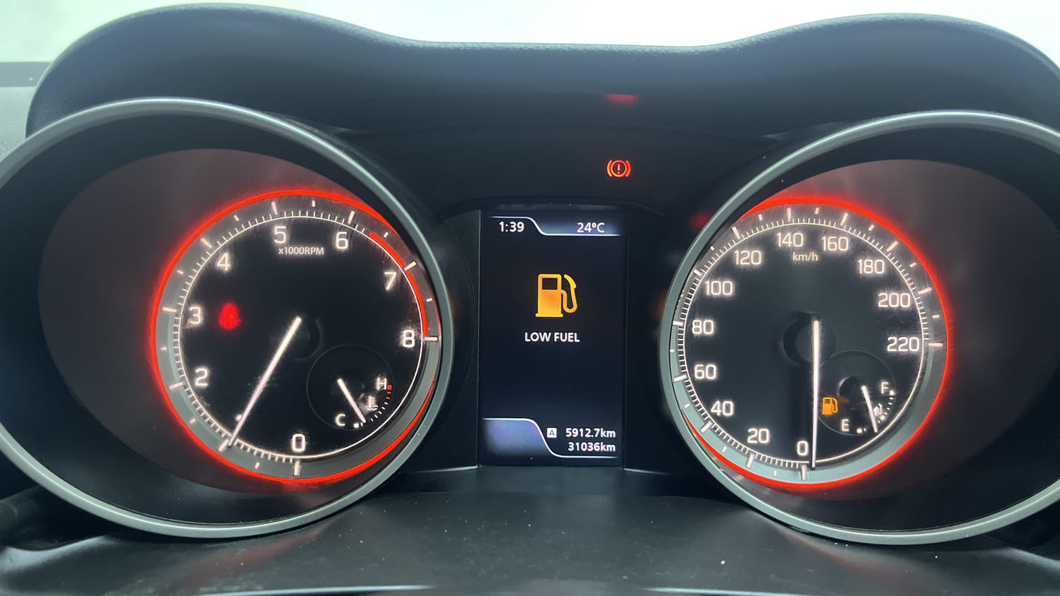 Used 2023 Maruti Suzuki Swift ZXi Plus Petrol Manual interior CLUSTERMETER VIEW