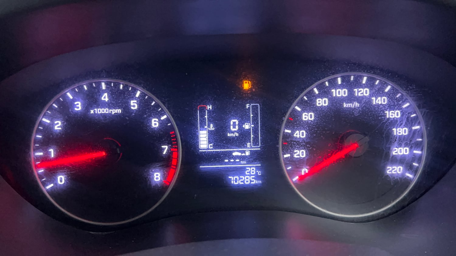 Used 2018 Hyundai Elite i20 Asta 1.2 Petrol Manual interior CLUSTERMETER VIEW