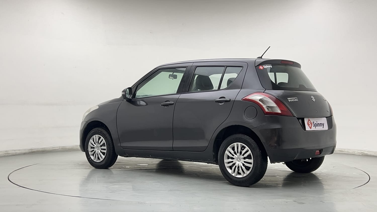 Used 2015 Maruti Suzuki Swift VXi Petrol Manual exterior LEFT REAR CORNER VIEW