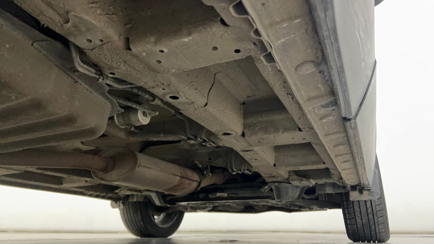 Used 2021 MG Motors Hector Sharp 1.5 Petrol Turbo DCT Petrol Automatic extra REAR RIGHT UNDERBODY VIEW