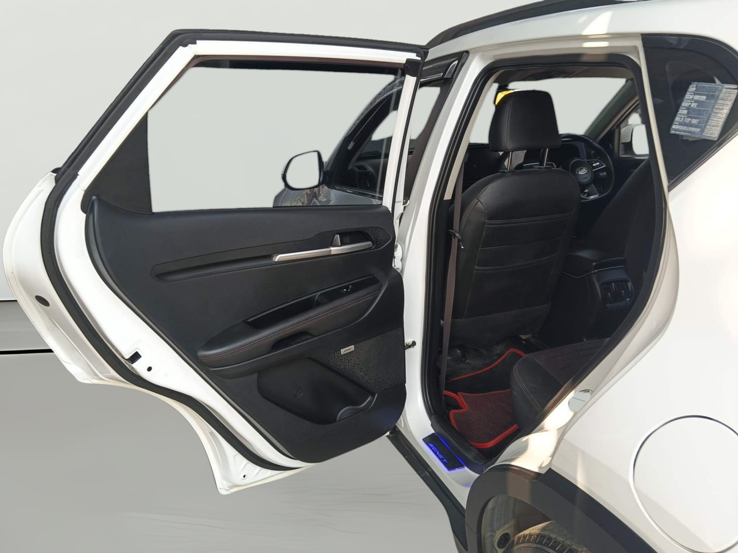 Used 2020 Kia Sonet GTX Plus 1.5 Diesel Manual interior LEFT REAR DOOR OPEN VIEW