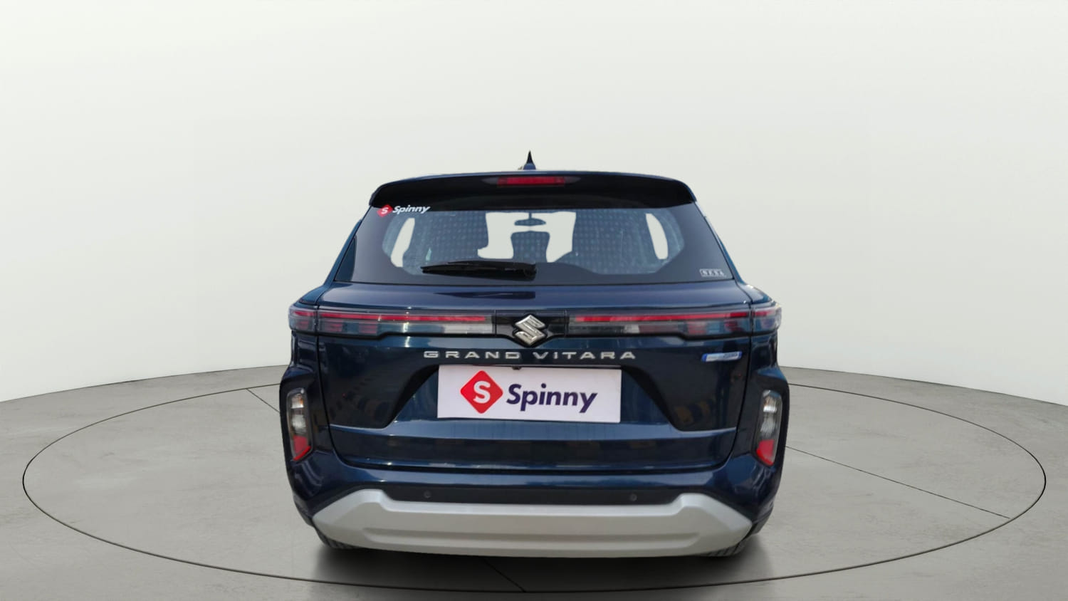 Used 2023 Maruti Suzuki Grand Vitara Zeta Smart Hybrid Petrol Manual exterior BACK VIEW