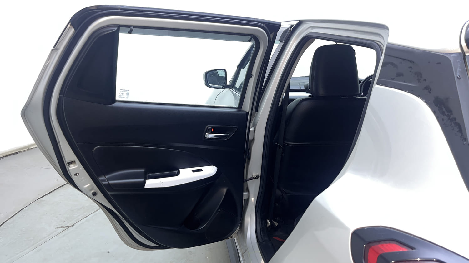 Used 2023 Maruti Suzuki Swift ZXi Plus Petrol Manual interior LEFT REAR DOOR OPEN VIEW