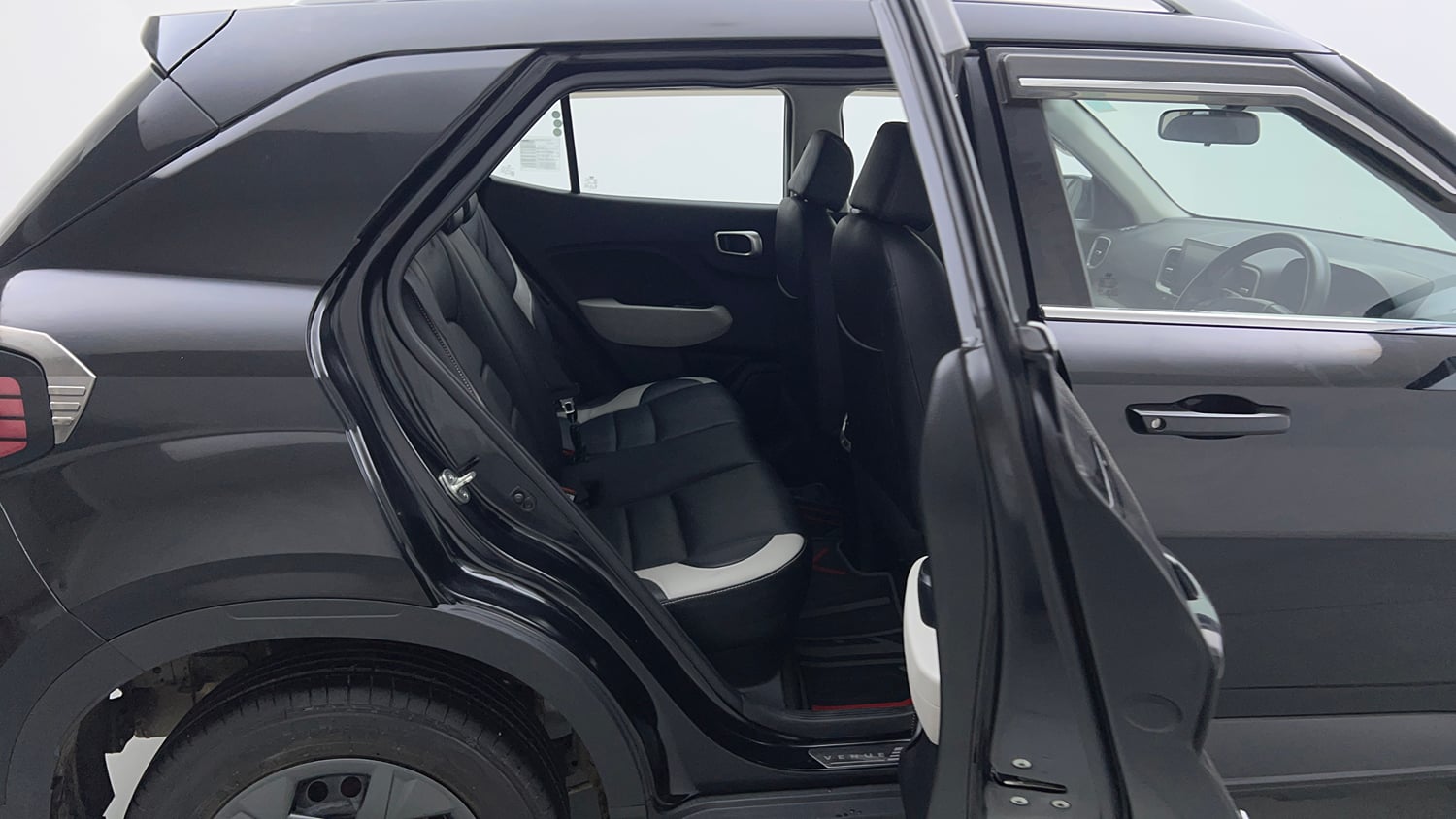 Used 2024 Hyundai Venue S (O) 1.2 Petrol Petrol Manual interior RIGHT SIDE REAR DOOR CABIN VIEW