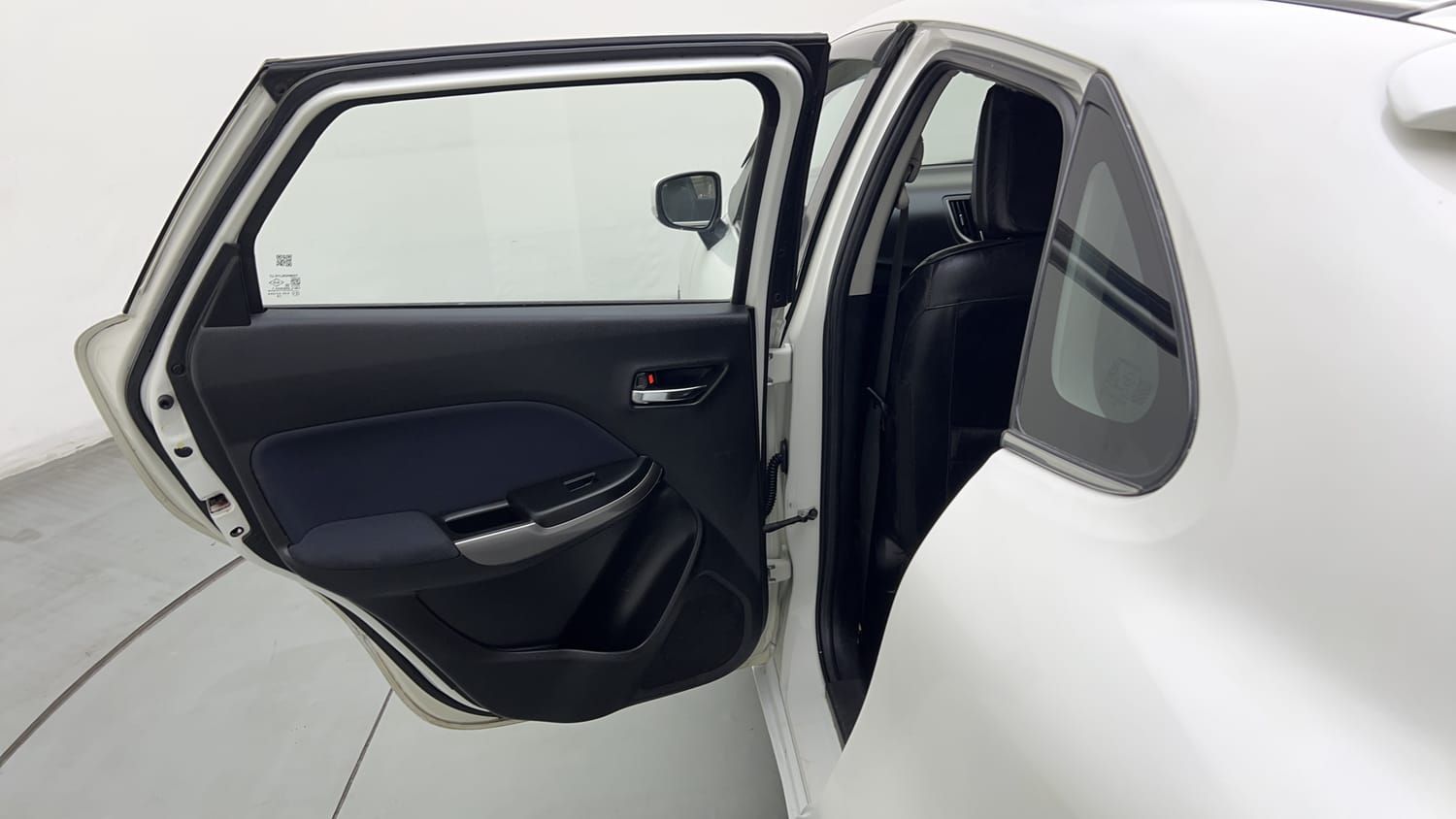 Used 2021 Maruti Suzuki Baleno Zeta Automatic Petrol Automatic interior LEFT REAR DOOR OPEN VIEW