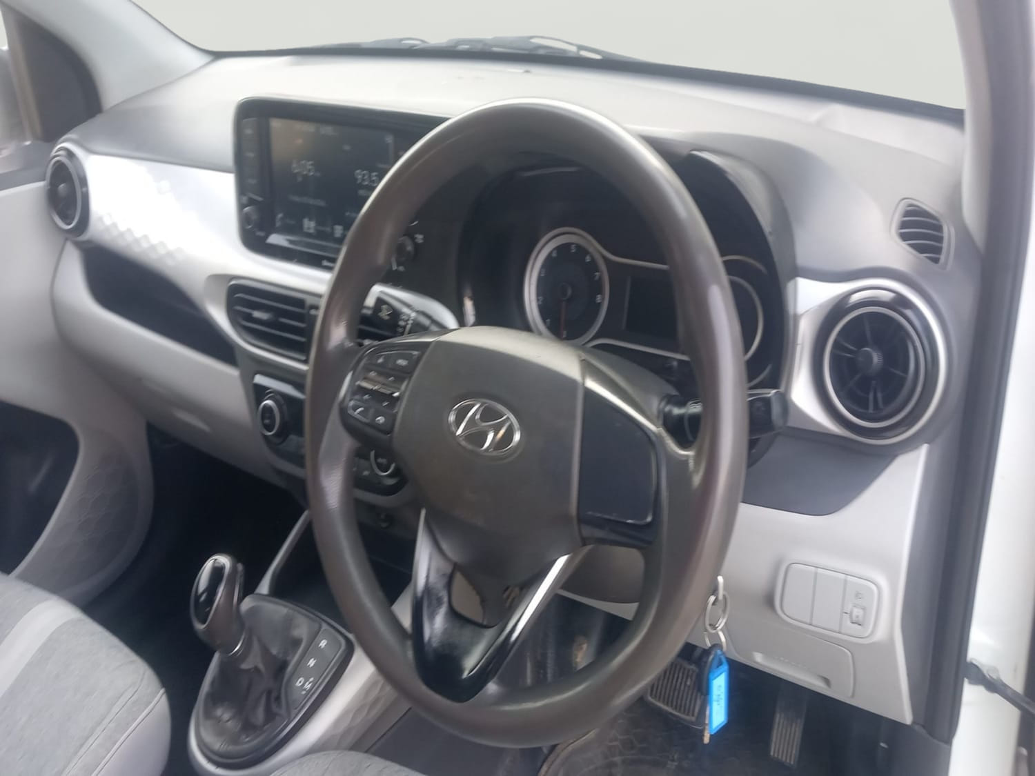 Used 2020 Hyundai Grand i10 Nios Sportz AMT 1.2 Kappa VTVT Petrol Automatic interior STEERING VIEW