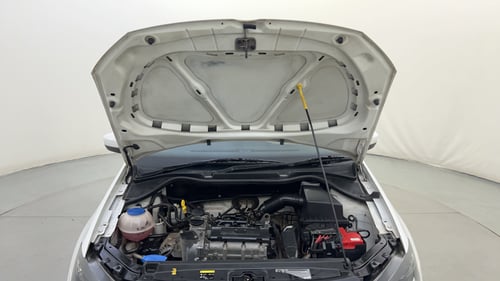 Used 2015 Volkswagen Polo Highline1.2L (P) Petrol Manual engine ENGINE & BONNET OPEN FRONT VIEW