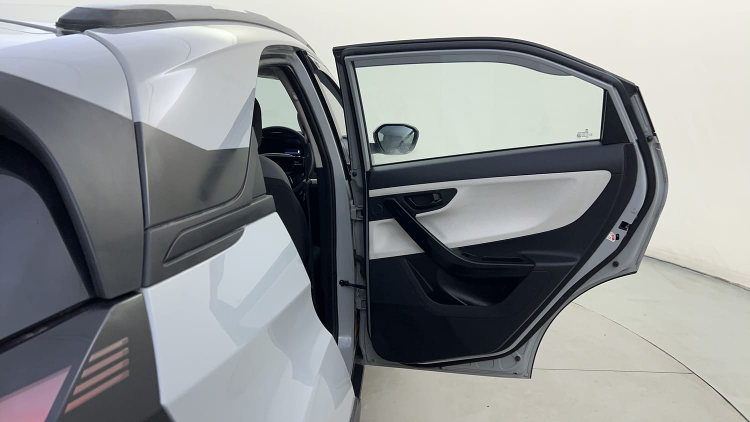 Used 2024 Tata Nexon Pure 1.2 Revotron Petrol 6MT Petrol Manual interior RIGHT REAR DOOR OPEN VIEW