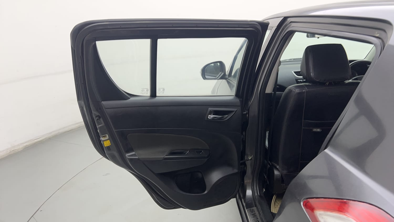 Used 2015 Maruti Suzuki Swift VXi Petrol Manual interior LEFT REAR DOOR OPEN VIEW