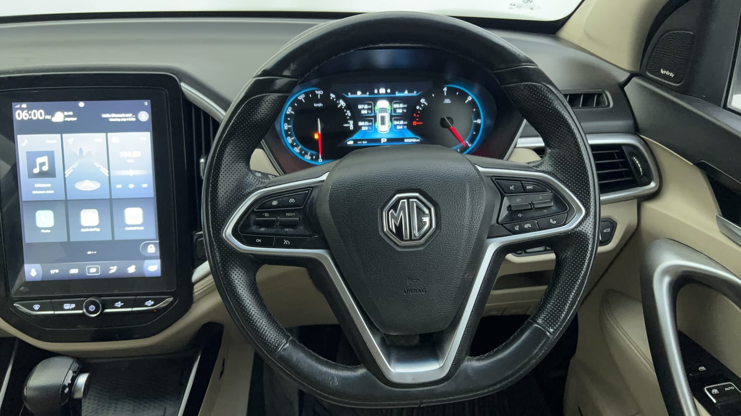 Used 2021 MG Motors Hector Sharp 1.5 Petrol Turbo DCT Petrol Automatic interior STEERING VIEW