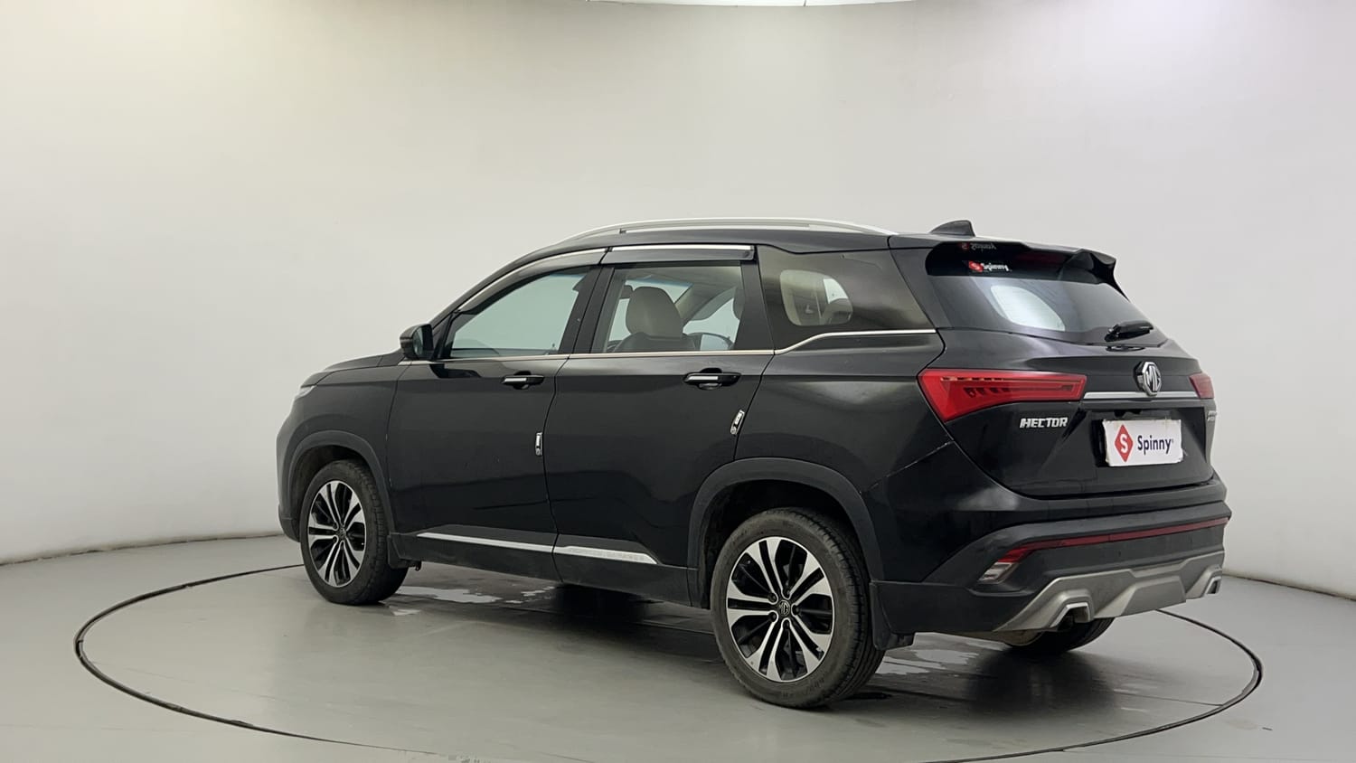 Used 2021 MG Motors Hector Sharp 1.5 Petrol Turbo DCT Petrol Automatic exterior LEFT REAR CORNER VIEW