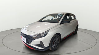 Used 2023 Hyundai i20 N Line N8 1.0 Turbo DCT Petrol Automatic exterior LEFT FRONT CORNER VIEW
