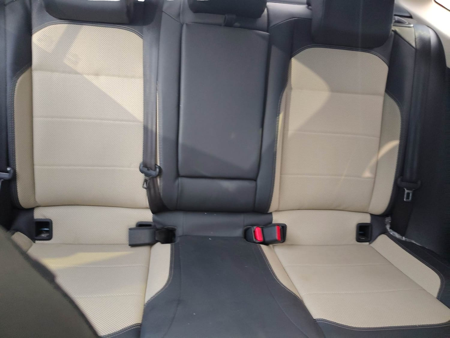 Used 2022 Skoda Slavia Style 1.0L TSI AT Petrol Automatic interior REAR SEAT CONDITION VIEW