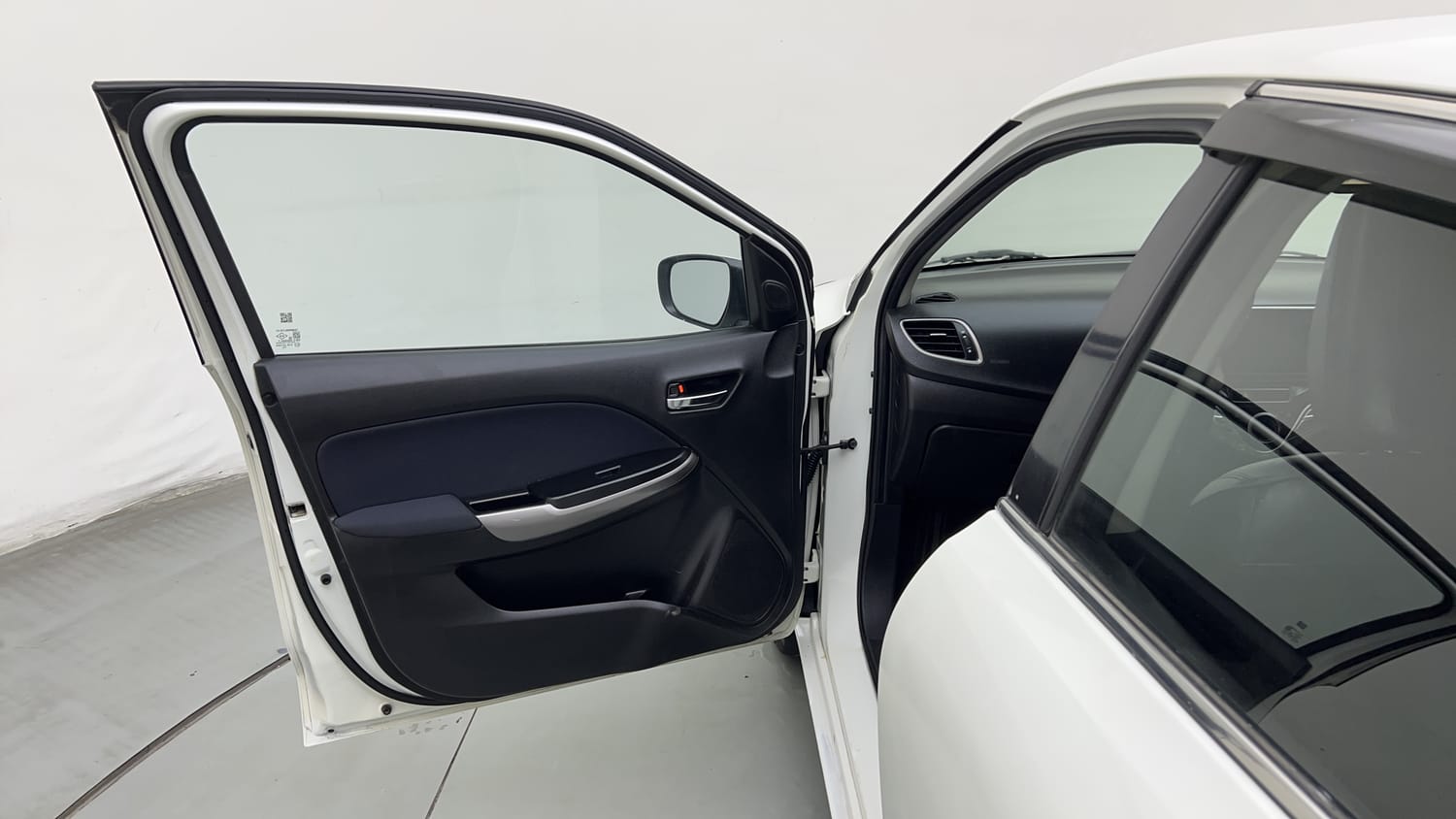 Used 2021 Maruti Suzuki Baleno Zeta Automatic Petrol Automatic interior LEFT FRONT DOOR OPEN VIEW