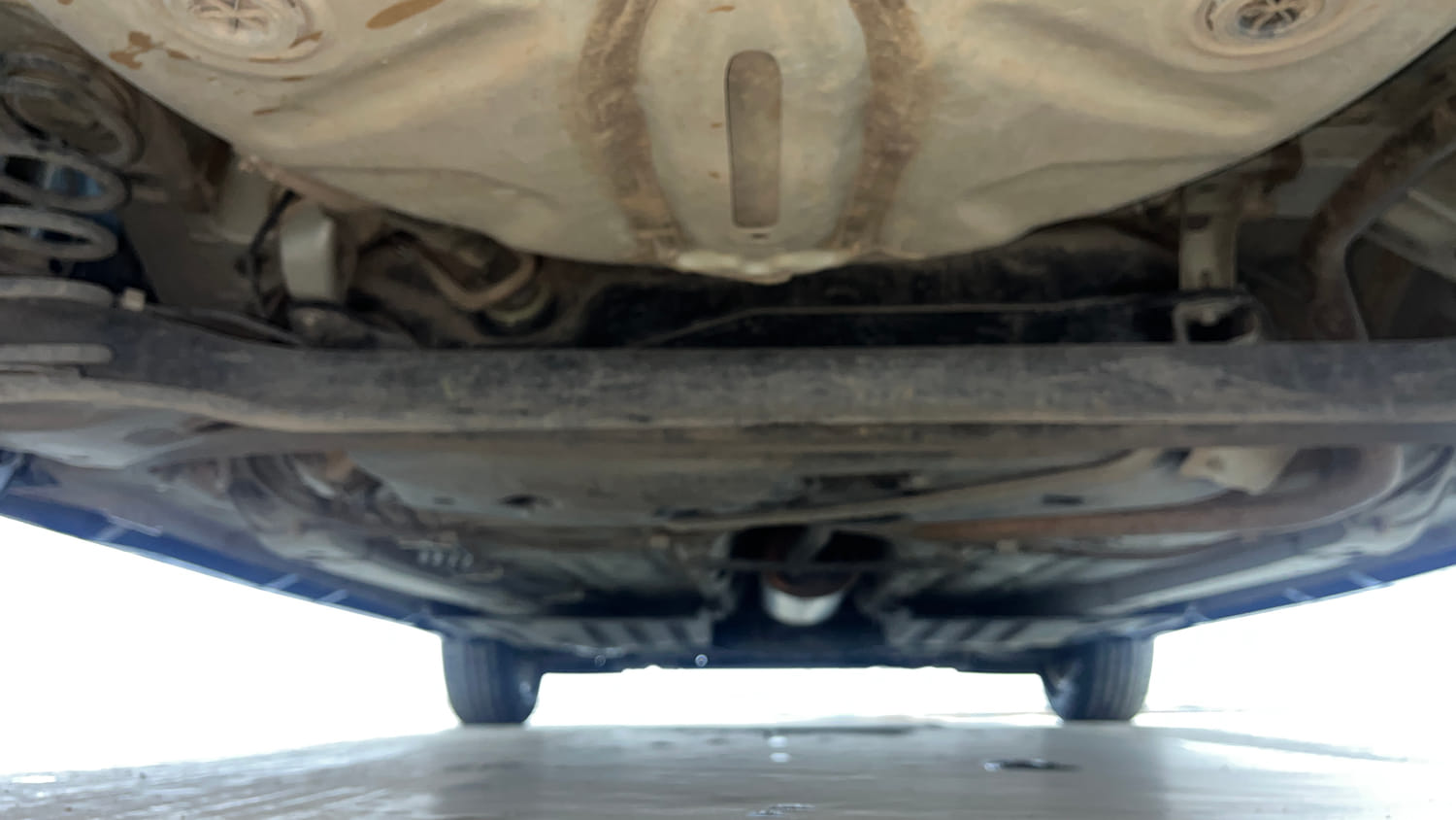 Used 2023 Maruti Suzuki Swift ZXi Plus Petrol Manual extra REAR UNDERBODY VIEW (TAKEN FROM REAR)