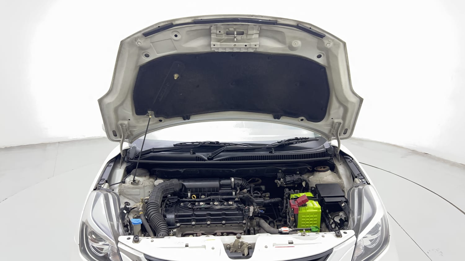 Used 2021 Maruti Suzuki Baleno Zeta Automatic Petrol Automatic engine ENGINE & BONNET OPEN FRONT VIEW