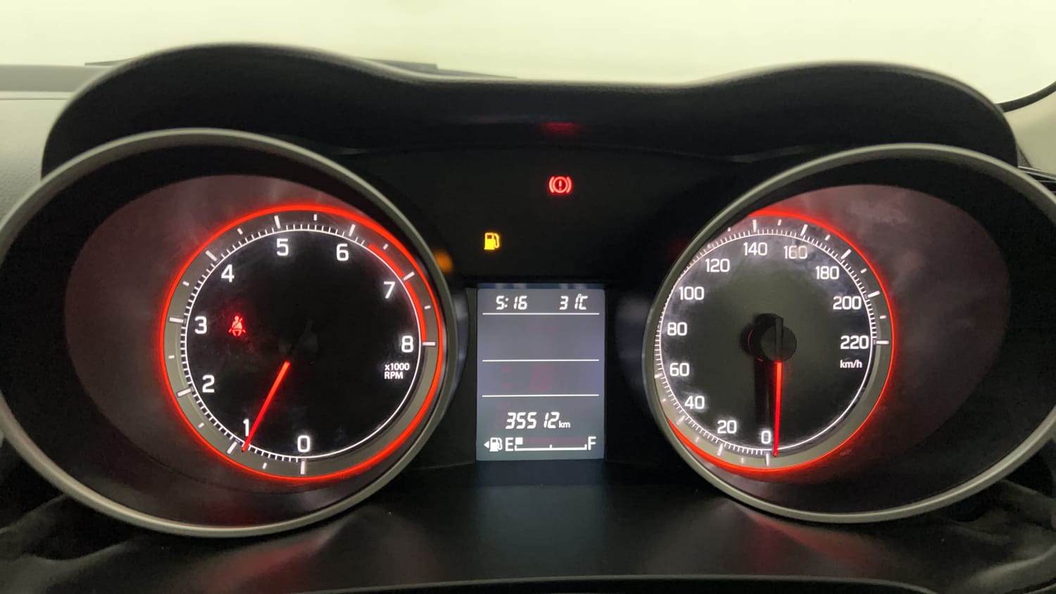 Used 2023 Maruti Suzuki Swift ZXi Petrol Manual interior CLUSTERMETER VIEW