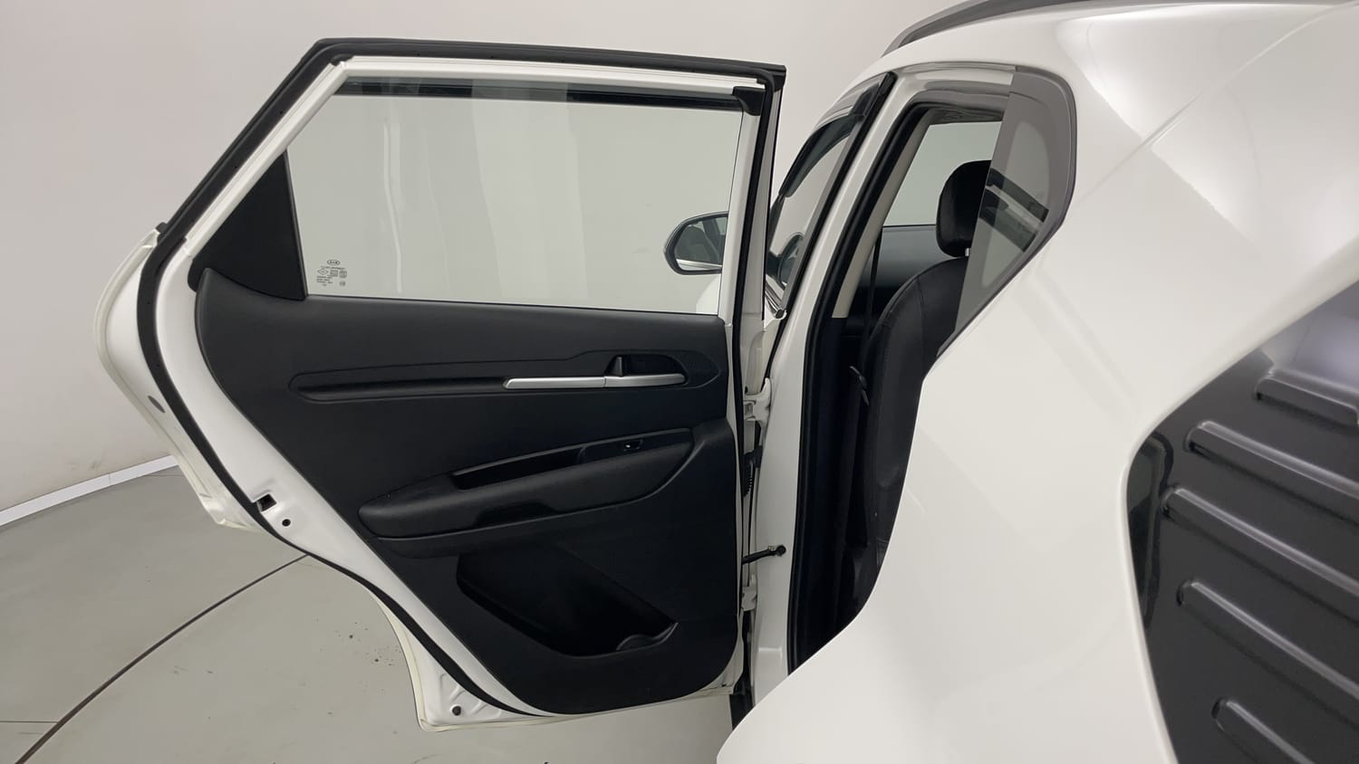 Used 2021 Kia Sonet HTK Plus 1.0 DCT Petrol Automatic interior LEFT REAR DOOR OPEN VIEW