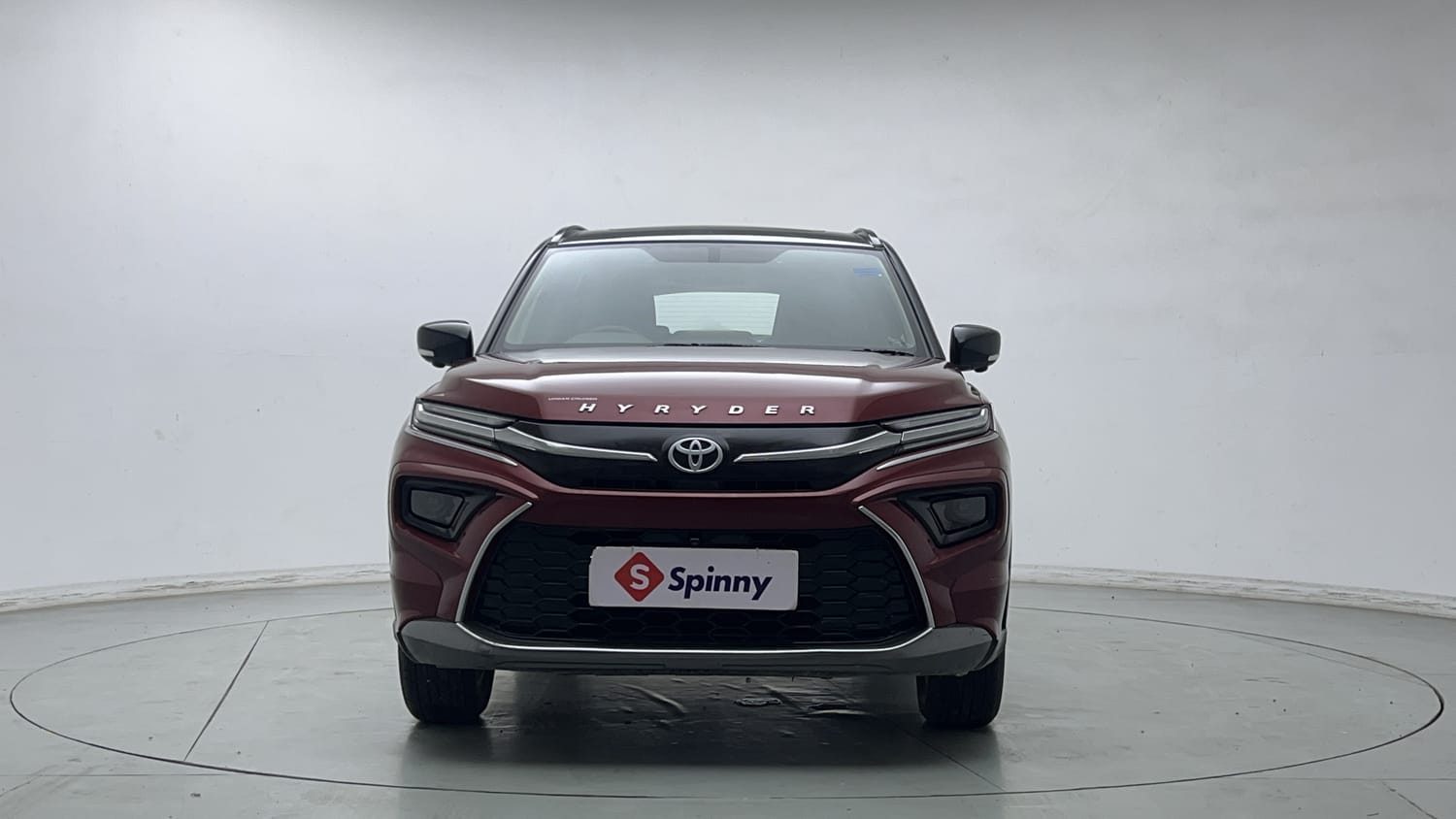 Used 2023 Toyota Urban Cruiser Hyryder V Hybrid Dual Tone Hybrid Automatic exterior FRONT VIEW