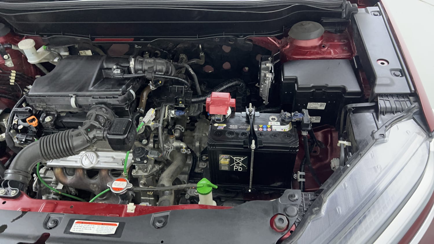 Used 2023 Toyota Urban Cruiser Hyryder V Hybrid Dual Tone Hybrid Automatic engine ENGINE LEFT SIDE VIEW