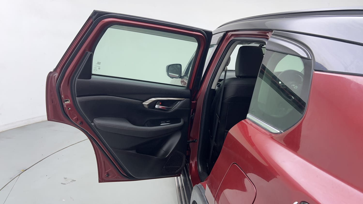 Used 2023 Toyota Urban Cruiser Hyryder V Hybrid Dual Tone Hybrid Automatic interior LEFT REAR DOOR OPEN VIEW