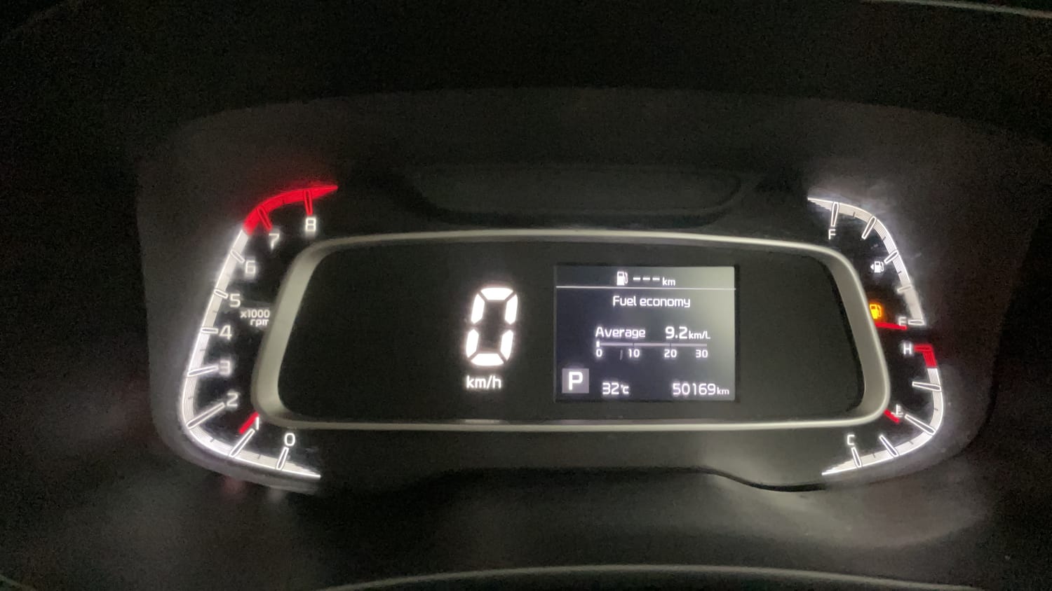 Used 2021 Kia Sonet HTK Plus 1.0 DCT Petrol Automatic interior CLUSTERMETER VIEW