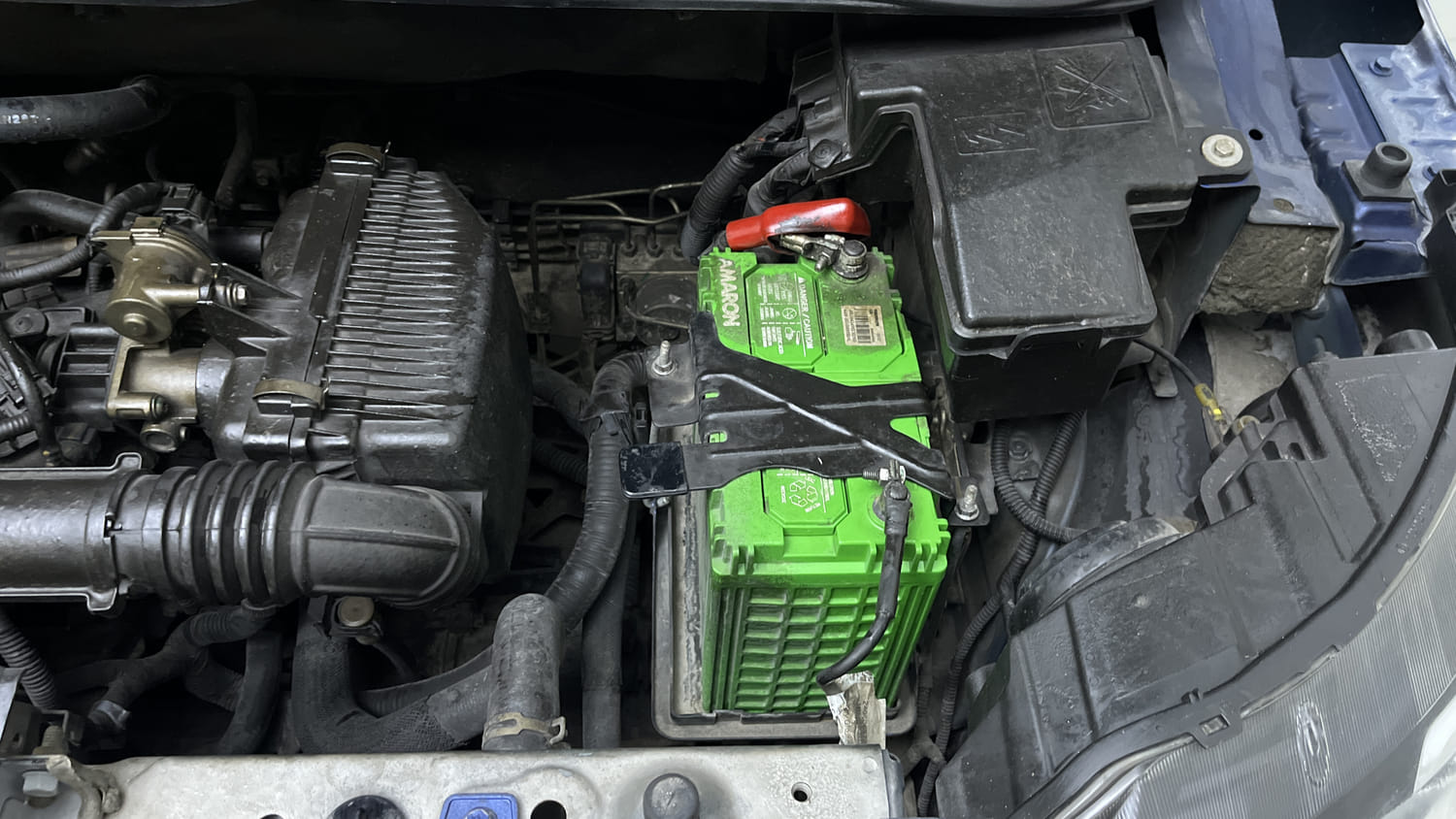 Used 2020 Renault Triber RXZ Petrol Manual engine ENGINE LEFT SIDE VIEW