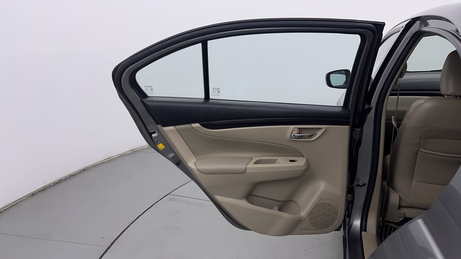 Used 2017 Maruti Suzuki Ciaz Alpha 1.4 AT Petrol Automatic interior LEFT REAR DOOR OPEN VIEW