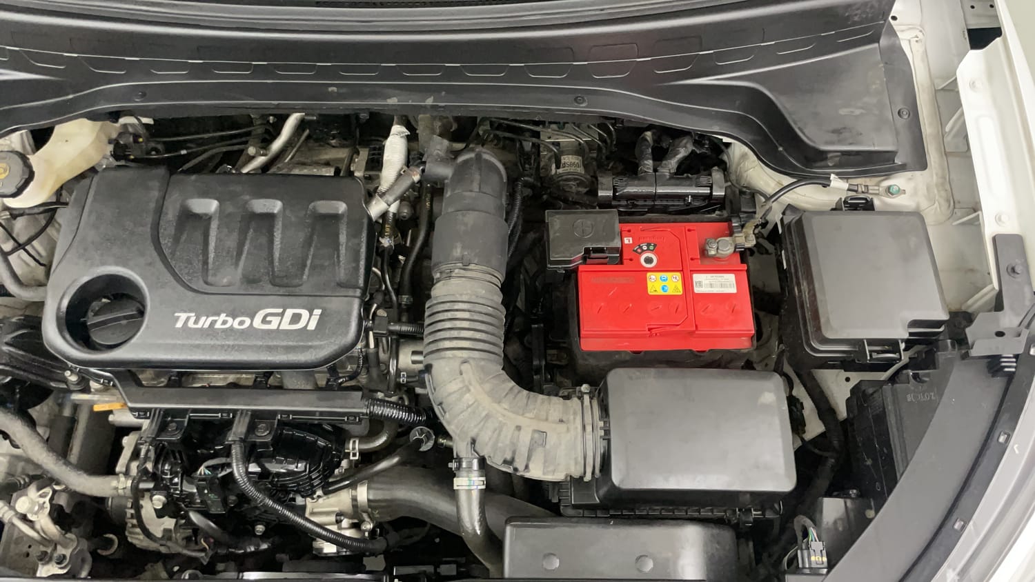 Used 2021 Kia Sonet HTK Plus 1.0 DCT Petrol Automatic engine ENGINE LEFT SIDE VIEW