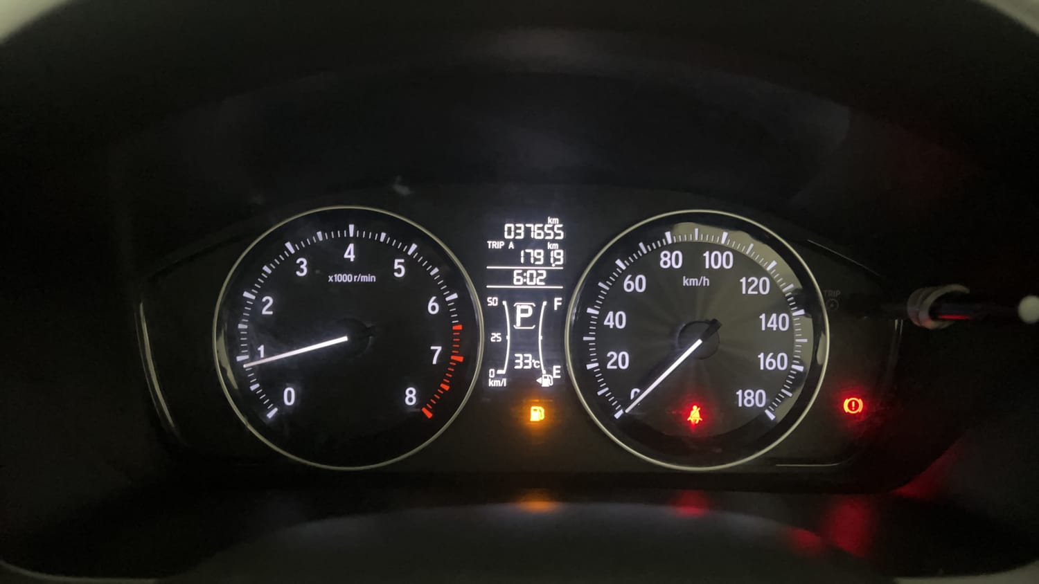 Used 2019 Honda Amaze 1.2 V CVT Petrol Petrol Automatic interior CLUSTERMETER VIEW