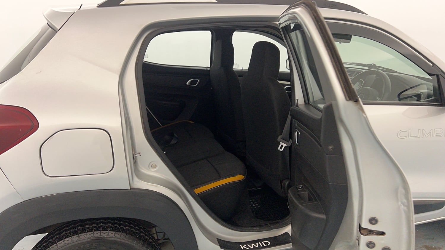 Used 2023 Renault Kwid CLIMBER Petrol Manual interior RIGHT SIDE REAR DOOR CABIN VIEW