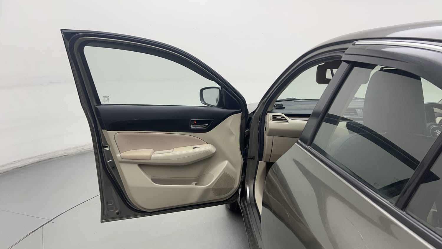 Used 2018 Maruti Suzuki Dzire VXi AMT Petrol Automatic interior LEFT FRONT DOOR OPEN VIEW