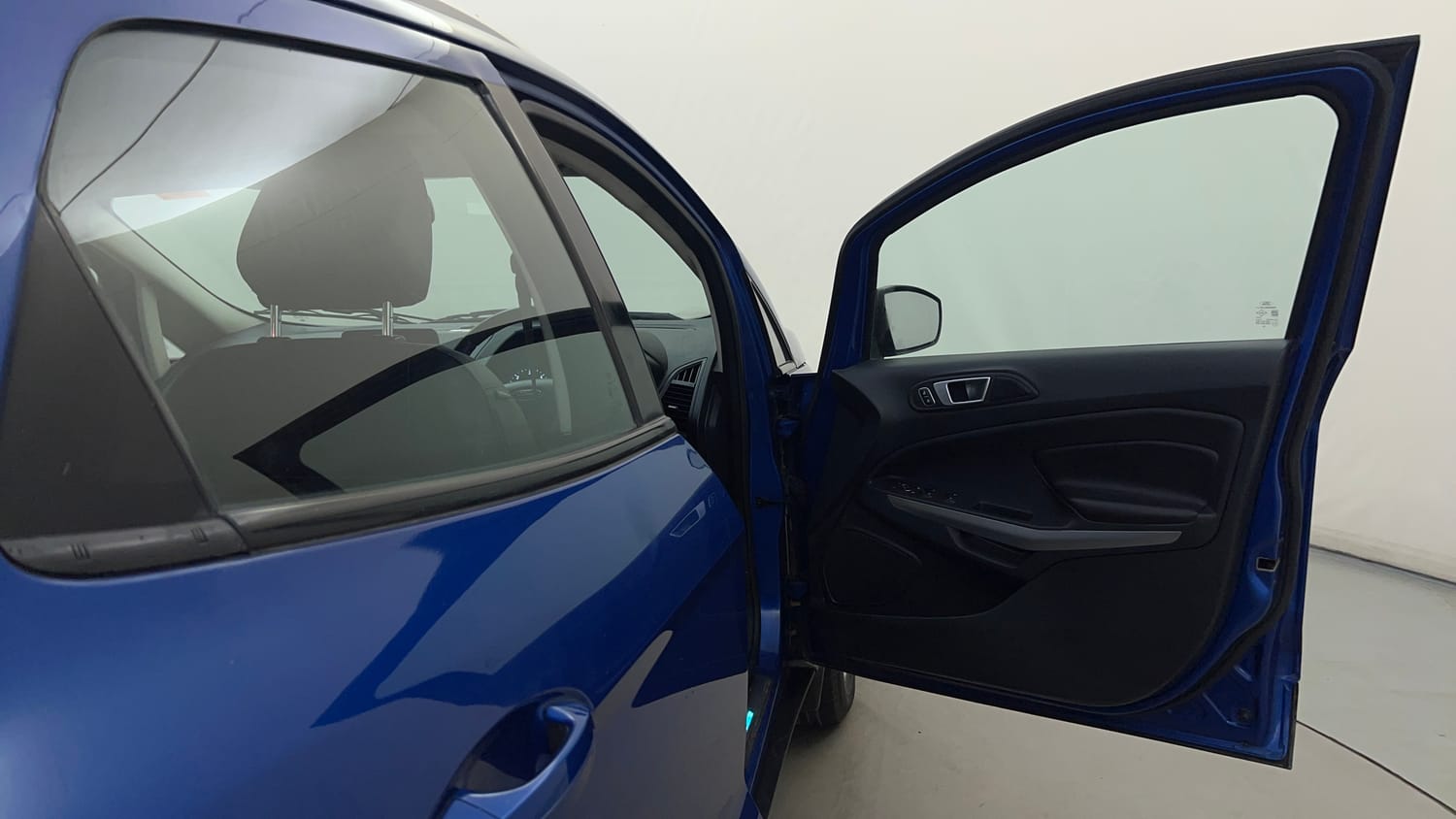 Used 2018 Ford EcoSport Titanium + 1.5L TDCi Diesel Manual interior RIGHT FRONT DOOR OPEN VIEW