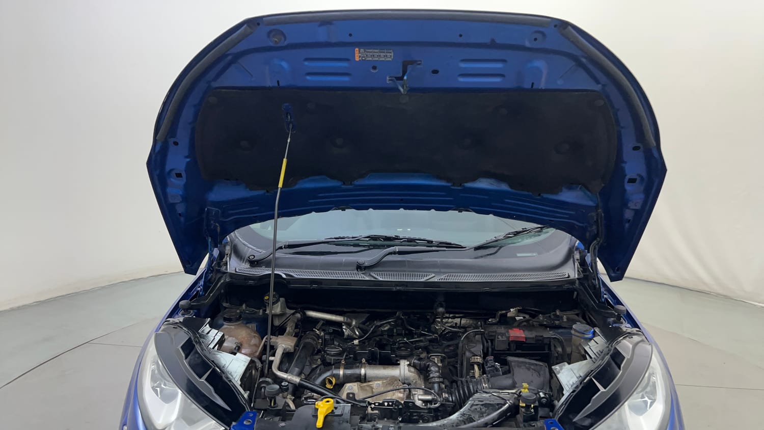 Used 2018 Ford EcoSport Titanium + 1.5L TDCi Diesel Manual engine ENGINE & BONNET OPEN FRONT VIEW