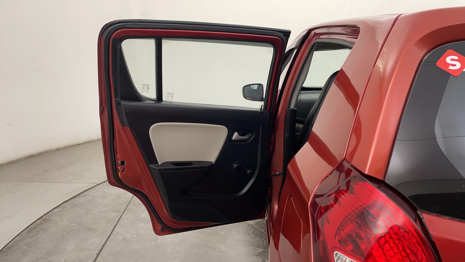Used 2019 Maruti Suzuki Alto 800 VXi Petrol Manual interior LEFT REAR DOOR OPEN VIEW