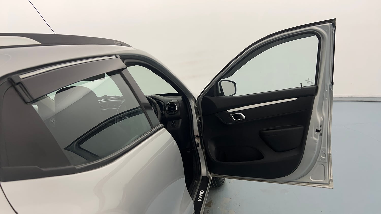 Used 2023 Renault Kwid CLIMBER Petrol Manual interior RIGHT FRONT DOOR OPEN VIEW