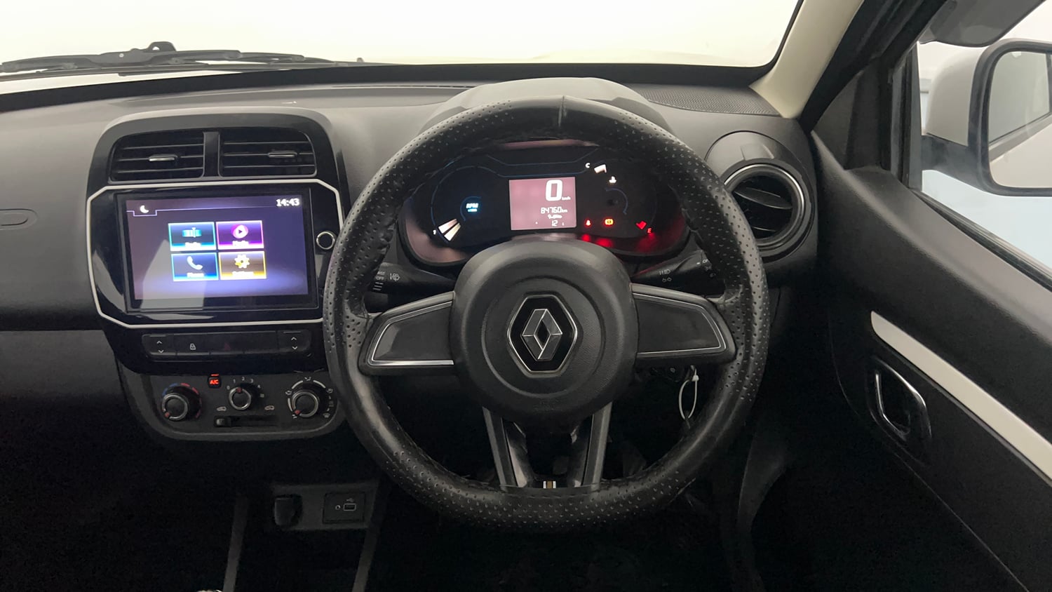 Used 2023 Renault Kwid CLIMBER Petrol Manual interior STEERING VIEW